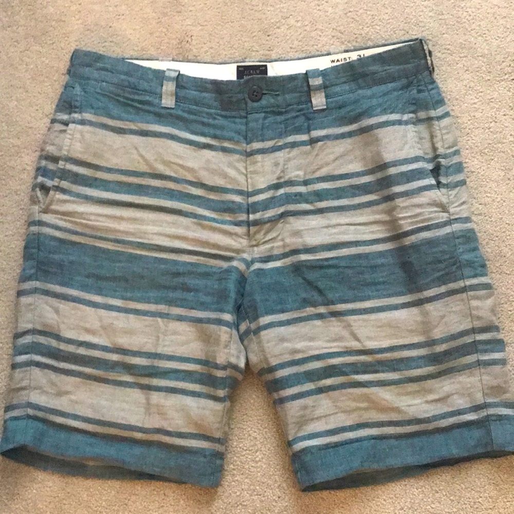 J. Crew Linen Shorts